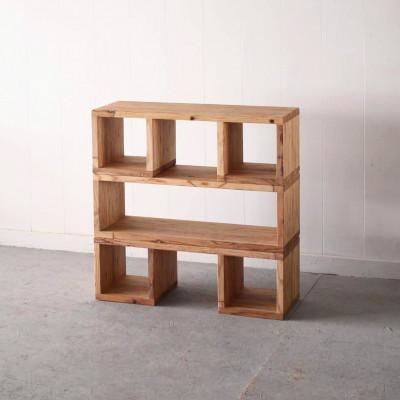 ふるさと納税 江別市 ウッドラック(コの字)1個 杉 北海道 KOTA 手作り 家具職人  モダン |  | 02