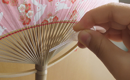 【泗水十貨店】香るうちわ　緑茶の香り