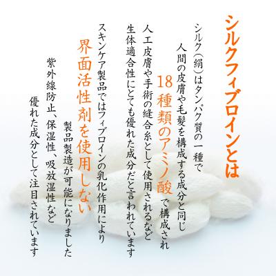 ふるさと納税 境町 シルク洗顔&シルク化粧品　シルクフイブロイン製造特許商品 |  | 02