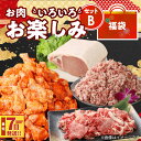 【ふるさと納税】【レビューキャンペーン対象】福袋 木城町 お肉いろいろお楽しみセットB - 総重量5kg 訳ありスパイシーチキン/豚ロースブロック/豚ミンチ/黒毛和牛切り落とし わけあり スパチキ 国産 鶏肉 豚肉 国産牛肉 スピード配送便 送料無料【宮崎県木城町】