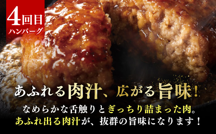 【全6回定期便】博多和牛 贅沢 食べ比べ 3人前 ( ステーキ すき焼き しゃぶしゃぶ ハンバーグ ) 《築上町》【久田精肉店】 肉 和牛 牛 精肉 [ABCL156]