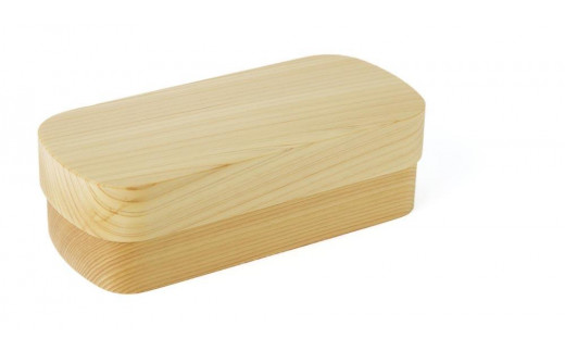 ◇紀州桧弁当箱 タイプS-4 NA ナノコート 弁当包みセット【オハナ】