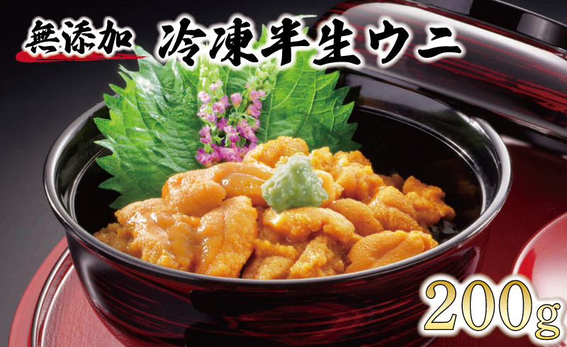 
            岩手県産 半生うに 200g 100g×2 冷凍 Sea urchin うに キタムラサキウニ ミョウバン不使用 無添加 雲丹 海鮮丼 寿司 ウニ丼 丼 ご飯 ごはん おかず 晩酌 おつまみ 魚介 刺身 小分け 岩手 三陸 大船渡市
          