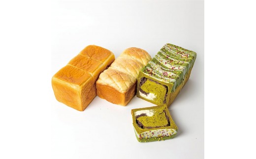 
                  高級食パン 3種3本 食べ比べセット プレミアムシリーズ（角型食パン／メロン食パン／抹茶あずき＆マスカルポーネ食パン）3本セット 角型 メロン 抹茶
                