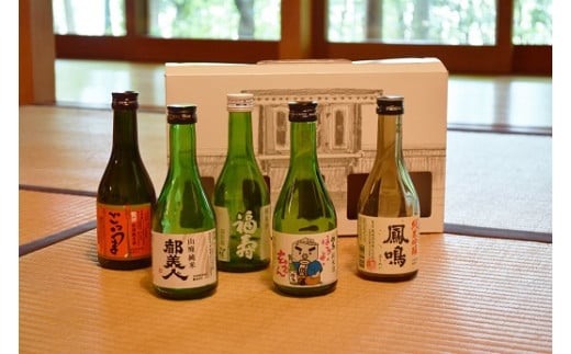 
兵－3　兵庫五国！隠れ名酒のほろ酔いセット（300ml×5本）
