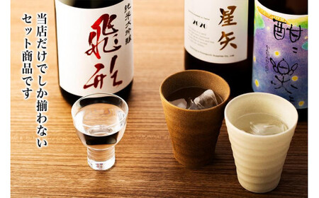 当店オリジナル「飛形」「星矢」「酣酣楽楽」セット　015-028