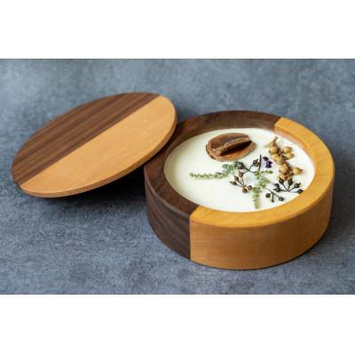 ふるさと納税 宇城市 家具職人がつくった天然アロマソイワックス付アロマディフューザー