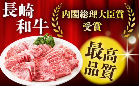 訳あり 長崎和牛 焼肉切り落とし 肩ロース・バラ 500g [DBS003] 訳アリ 牛肉