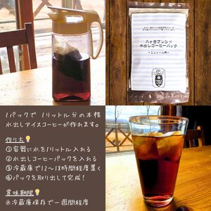 八ヶ岳からお届け 自家焙煎水出しコーヒーパック 10リットル分