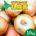 【ふるさと納税】 【先行予約】 玉ねぎ 10kg 「札幌黄」 糖度 12度 M-Lサイズ 混合 野菜 玉葱 オニオン たまねぎ 国産 10000円 北海道産 北海道 札幌市