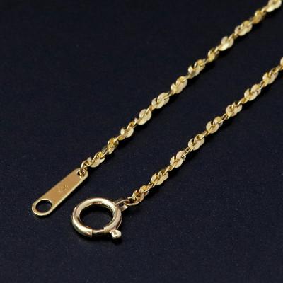 ふるさと納税 山梨市 K24純金クラリスチェーンブレスレット18cm |  | 03