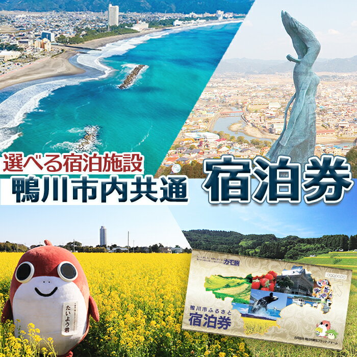 【千葉県鴨川市】市内宿泊施設『共通宿泊券』1.5枚（1万5千円相当）　