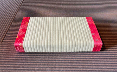 一畳屋 あぐら畳 座卓 枕 2枚セット　【一般社団法人クラッシーノこうし】[AYAB004]