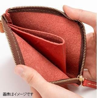 【全6色】栃木レザーのL字ファスナーミニ財布 コンパクトな財布/Lzip wallet small 02/タン/minca　303