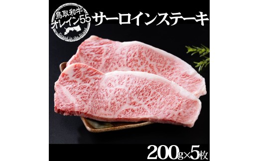 76M.◆鳥取和牛オレイン55◆サーロインステーキ〔大〕