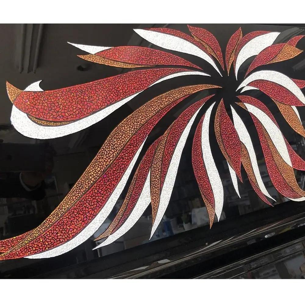 【真和楽器】京都伝統工芸による彩輝光蒔絵ピアノ「華美」モデル｜京都 伝統技術 ピアノ
