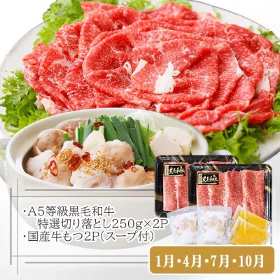 定期便＜3回配送＞枕崎お楽しみ便(A5黒毛和牛・豚ロース・鹿籠豚ハンバーグ・かつお丼) LL-6037【1473519】 _ 肉 お肉 牛肉 切り落とし すき焼き もつ鍋 黒豚 豚肉 かつお 鰹 焼肉