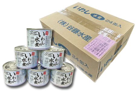 いわし 缶詰 水煮 24 缶 _AL019