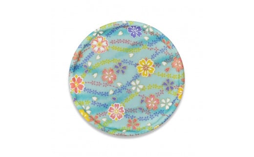 タツクラフト 友禅和紙コースター 梅桜 桜流れ