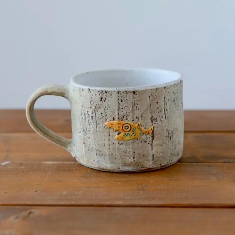 マグカップ 猫 ネコ 羽生窯 陶器 動物 コップ 食器 【マグカップ】