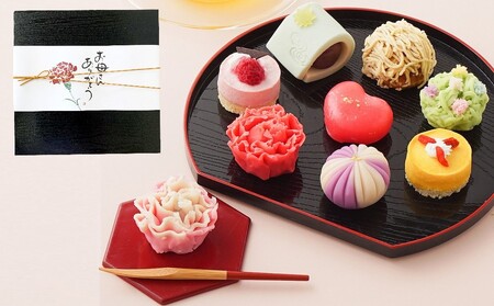 【2026年5月8日・9日発送】母の日 和菓子 洋菓子 スイーツ 9個入（JM-9）和菓子