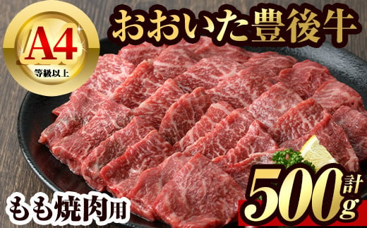 
豊後牛 もも 焼肉(500g)牛肉 お肉 牛もも 焼き肉 バーベキュー BBQ セット 冷凍 国産 大分県産【106401200】【まるひで】
