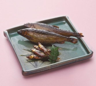 ＜あゆの店きむら＞ 滋賀県産 あゆ詰合せ AK5 (小あゆ煮80g×2・あゆの姿煮×3尾)