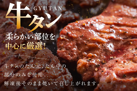 牛タン 厚切り牛タン 塩味 500g 