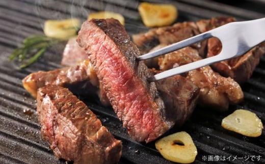 くまもと あか牛 モモステーキ 約200g×2（計約400g）【亀井通産 株式会社】 [AYBQ072]