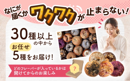 【2027年1月発送】ベーグル  5個 詰め合わせ セット 国産小麦 個包装 ZEBRA.Bagel [BCAE017] ベーグル べーぐる Bagel パン ぱん ブレッド 専門店 ベーグル専門店 