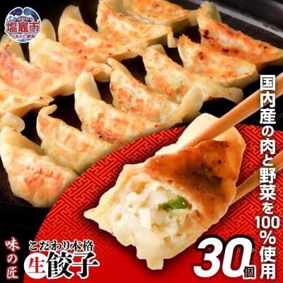 ふるさと納税 塩竈市 こだわり本格生餃子30個(6人前)　