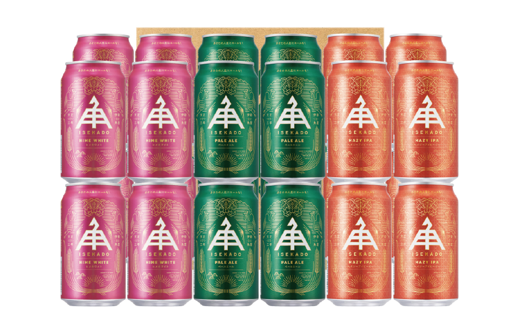 863 ISEKADO 缶ビール 3種24缶セット 伊勢角屋麦酒 お酒 クラフトビール 伊勢 世界大会金賞 ペールエール IPA お歳暮 ギフト 贈り物 晩酌 地ビール 爽快 飲み比べ