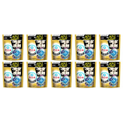 【ふるさと納税】P&G　アリエールジェルボールプロパワー　つめかえハイパージャンボサイズ(24個入り)×10個【1591378】