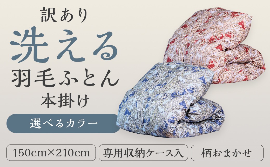 訳あり 節電対策 洗える羽毛ふとん 羽毛ふとん 羽毛布団 本掛け 充填量1.0kg ダウン85%シングル