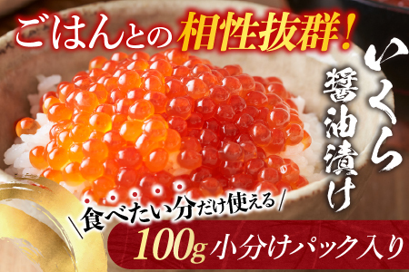 いくら醤油漬け100g×2P、味付けジンギスカン1.6kg(800g×2P)セット C-36059