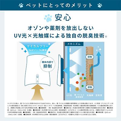 ふるさと納税 高槻市 ペット想いの除菌脱臭機　QAIS-air-04A1J(空気清浄機) |  | 01