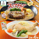 【ふるさと納税】 スープカレーの素 うちのスープカレー プレミアム 2種セット 計6袋 リッチバター味 まろやかクリーミー味 小分け スープカレー スパイス スープ カレー ピーアンドピー 送料無料 北海道 札幌市