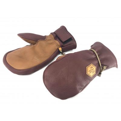 ふるさと納税 白馬村 DSPグローブ 　ミトン　ワイン　S　スキー・スノーボード兼用グローブ(DS2-MT)