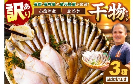 12月発送：京丹後の地元魚屋が作ったお任せ干物セット（冷凍）　TB00024_12