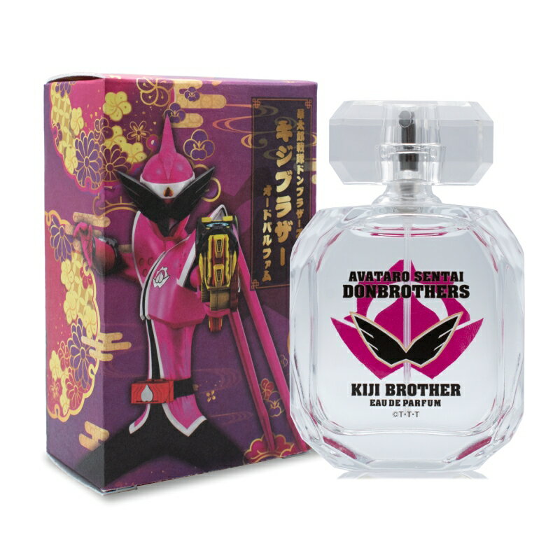 【ふるさと納税】496 香水 暴太郎戦隊ドンブラザーズ キジブラザー オードパルファム 60ml / フェアリーテイル/ 辰野町 返礼品 香水 香り 香調 キャラクター 特撮 ヒーロー 変身 スーパー戦隊 雉野つよし アバターチェンジする 戦士キジブラザー