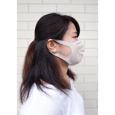 ふるさと納税 紀の川市 普段使いに昼夜問わず使える耳と肌に優しい布マスク(耳ふわマスク)L-LLサイズ、スモークピンク:1枚 |  | 01