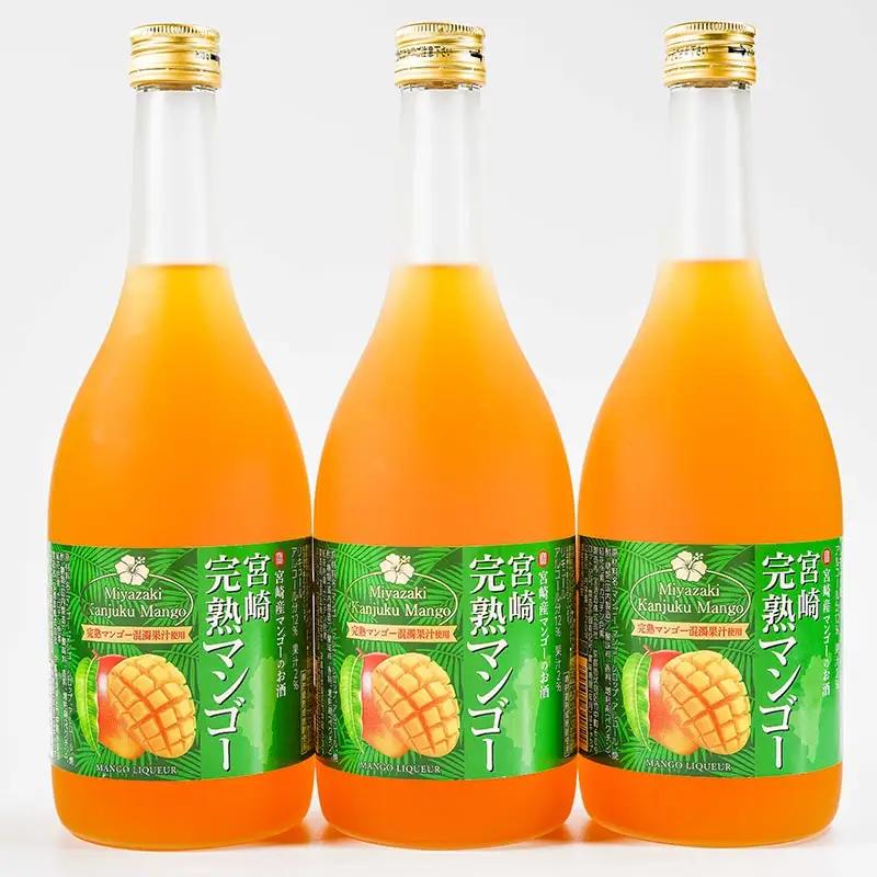 やまや蒸留所『ゆずにゃん』500ｍｌ・宝酒造『宮崎完熟マンゴー』720ｍｌ　6本＜7-35a＞