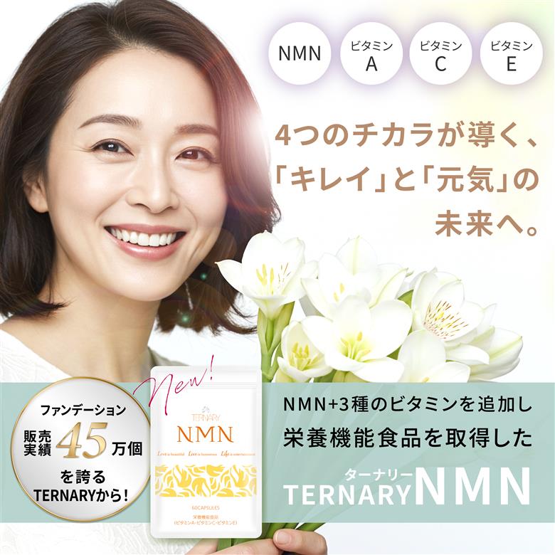 ターナリーNMN（60粒入パウチ）×4袋 （60粒入パウチ）×4袋
