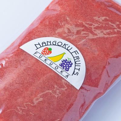 ふるさと納税 吉富町 フルーツソムリエが作った福岡産濃厚あまおうフルーツソース1kg×2袋(吉富町) |  | 01