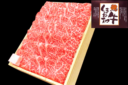 B-1014 しまね和牛 モモ (すき焼き用) 500g