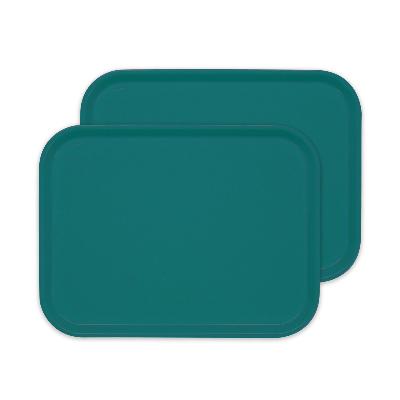 ふるさと納税 海南市 和歌山県海南市 カラフルピノトレー L 39cm ターコイズブルー 2枚組 4拍子揃った定番トレー