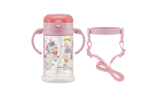 2WAYストローマグ 370ml ユニコーン／KSHW2N_4973307484216 ストロー マグ トレーニング 1歳 5-165 484216 奈良県 奈良市 なら