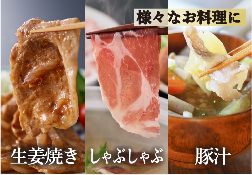 【部位4種食べ比べ！】九州産豚肉４種　贅沢セット　2.25㎏（国産 豚 豚肉 バラ ロース しゃぶしゃぶ 大容量 冷凍 送料無料）