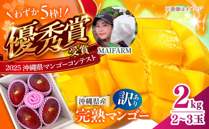
                  マンゴー 訳あり 2kg (3〜5玉) 2026年発送 【優秀賞受賞】 MAIFARM [BCAN004] マンゴー フルーツ ふるーつ まんごー くだもの 果物 Mango MANGO mango 果実 トロピカルフルーツ 訳アリ わけあり ワケあり ワケアリ 沖縄県産 完熟 芒果 家庭用 国産 南国 デザート 産地直送 直送 季節限定 旬 スイーツ 国産 家庭用 ご当地 送料無料 沖縄市
                