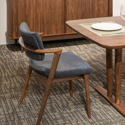 ふるさと納税 高山市 【飛騨の家具】　飛騨産業　立ち上がりたくない椅子　新モデル　セミアーム(ウォルナット) TR3780 |  | 01